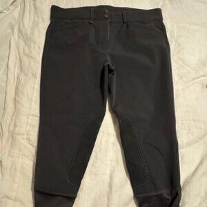 Ovation Hunt Seat English Jodhpur Breeches Riding Pants Black Size 34